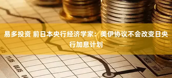 易多投资 前日本央行经济学家：美伊协议不会改变日央行加息计划